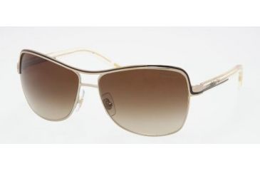 Image of Ralph RA4057 SV Prescription Sunglasses Gold Black Frame / 59 mm Prescription Lenses, 275-13-5914