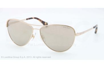 Image of Ralph RA4104 Bifocal Prescription Sunglasses RA4104-101-28-58 - Lens Diameter 58 mm, Frame Color Shiny Gold