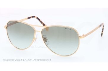 Image of Ralph RA4109 Progressive Prescription Sunglasses RA4109-223-8E-59 - Lens Diameter 59 mm, Frame Color Satin Gold