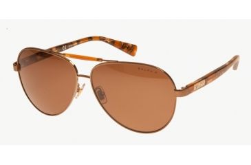 Image of Ralph RA4110 Bifocal Prescription Sunglasses RA4110-303883-57 - Lens Diameter 57 mm, Frame Color Shiny Brown/orange Tortoise