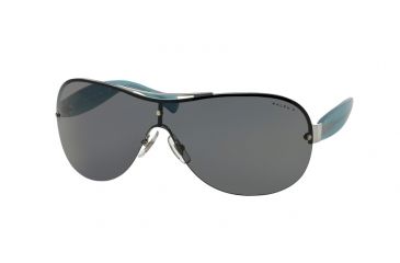Image of Ralph RA4112 Progressive Prescription Sunglasses RA4112-306681-35 - Lens Diameter 135 mm, Lens Diameter 35 mm, Frame Color Silver/Satin Aqua