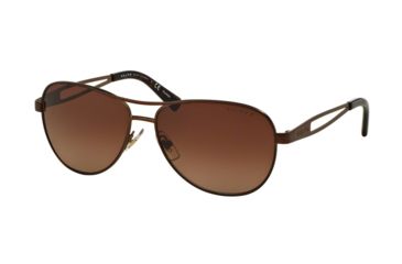 Image of Ralph RA4115 Progressive Prescription Sunglasses RA4115-3101T5-58 - Lens Diameter 58 mm, Frame Color Satin Brown
