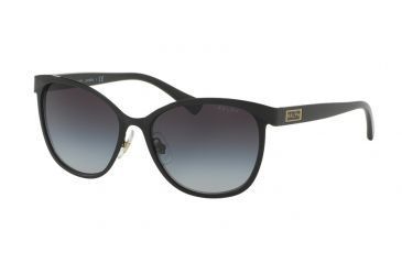 Image of Ralph RA4118 Sunglasses 31808G-54 - Black Frame, Dk Grey Gradient Lenses