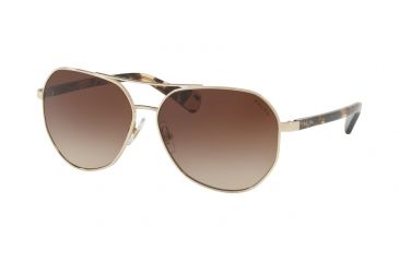 Image of Ralph RA4123 Progressive Prescription Sunglasses, 59mm, Light Gold, RA4123-324613-59-PRO