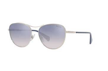 Image of Ralph RA4126 Progressive Prescription Sunglasses, 57mm, Silver, RA4126-90017B-57-PRO