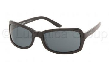 Image of Ralph RA5012 Bifocal Sunglasses Black Frame w/ Gray 56 mm Diameter Lenses, 501-87-5618