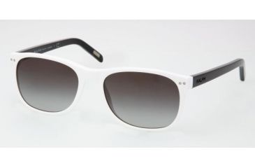 Image of Ralph RA5084 SV Prescription Sunglasses White Frame / 52 mm Prescription Lenses, 612-11-5217