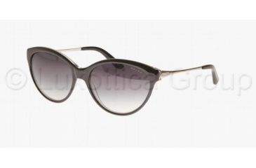 Image of Ralph RA5154 RA5154 Progressive Prescription Sunglasses RA5154-541-11-5616 - Lens Diameter 56 mm, Frame Color Black / Crystal
