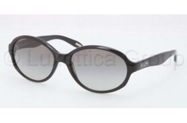 Image of Ralph RA5159 RA5159 Sunglasses 501/11-5816 - Black Frame, Gray Gradient Lenses
