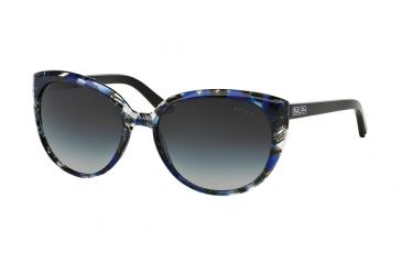 Image of Ralph RA5161 RA5161 Single Vision Prescription Sunglasses RA5161-115111-57 - Lens Diameter 57 mm, Frame Color Blue Tort