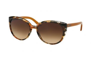 Image of Ralph RA5161 RA5161 Single Vision Prescription Sunglasses RA5161-115213-57 - Lens Diameter 57 mm, Frame Color Yellow Tort