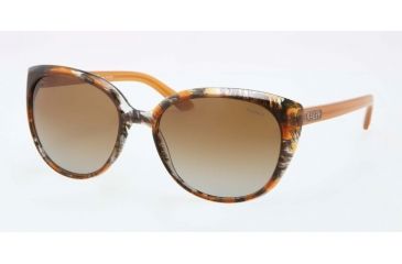 Image of Ralph RA5161 RA5161 Single Vision Prescription Sunglasses RA5161-1152T5-57 - Lens Diameter 57 mm, Frame Color Yellow Tort