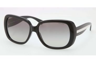 Image of Ralph RA5166 RA5166 Bifocal Prescription Sunglasses RA5166-808-11-57 - Lens Diameter 57 mm, Lens Diameter 57 mm, Frame Color Black/White