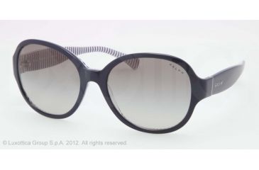 Image of Ralph RA5167 RA5167 Progressive Prescription Sunglasses RA5167-115611-56 - Lens Diameter 56 mm, Frame Color Navy/blue Stripes