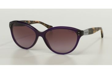 Image of Ralph RA5168 RA5168 Progressive Prescription Sunglasses RA5168-757-8H-58 - Lens Diameter 58 mm, Lens Diameter 58 mm, Frame Color Purple