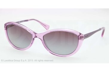 Image of Ralph RA5174 Single Vision Prescription Sunglasses RA5174-765-62-57 - Lens Diameter 57 mm, Lens Diameter 57 mm, Frame Color Purple Translucent