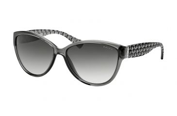 Image of Ralph RA5176 RA5176 Bifocal Prescription Sunglasses RA5176-708-11-58 - Lens Diameter 58 mm, Frame Color Grey Transparent