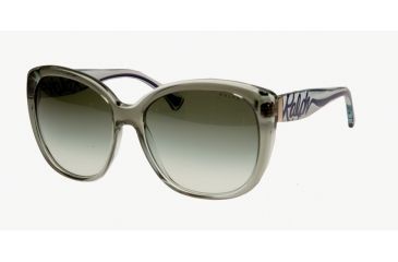 Image of Ralph RA5177 RA5177 Sunglasses 12318E-59 - Olive Mint Gradient Frame, Green Gradient Lenses