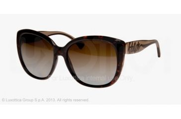 Image of Ralph RA5177 RA5177 Sunglasses 502/T5-59 - Tortoise Frame, Brown Gradient Polarized Lenses