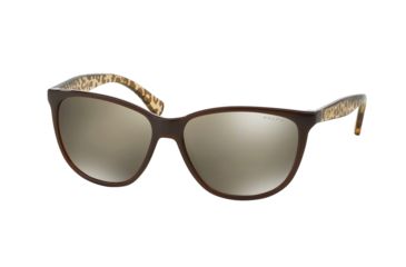 Image of Ralph RA5179 Progressive Prescription Sunglasses RA5179-12575A-56 - Lens Diameter 56 mm, Frame Color Dark Brown