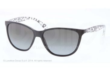 Image of Ralph RA5179 Progressive Prescription Sunglasses RA5179-501-T3-56 - Lens Diameter 56 mm, Frame Color Black