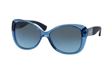 Image of Ralph RA5180 RA5180 Progressive Prescription Sunglasses RA5180-126117-58 - Lens Diameter 58 mm, Frame Color Blue