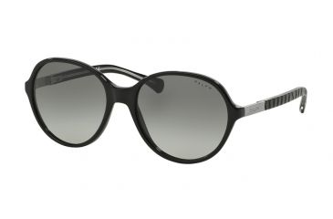 Image of Ralph RA5187 Single Vision Prescription Sunglasses RA5187-131311-57 - Lens Diameter 57 mm, Frame Color Black