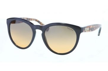 Image of Ralph RA5188 Progressive Prescription Sunglasses RA5188-13434N-54 - Lens Diameter 54 mm, Frame Color Black/orange Tortoise