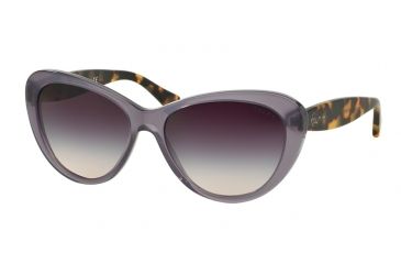Image of Ralph RA5189 Single Vision Prescription Sunglasses RA5189-137434-56 - Lens Diameter 56 mm, Frame Color Plum/Satin Spotty Tortoise