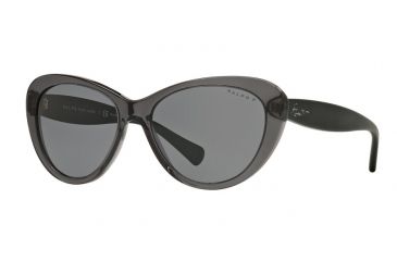 Image of Ralph RA5189 Single Vision Prescription Sunglasses RA5189-138381-56 - Lens Diameter 56 mm, Frame Color Grey/Satin Black