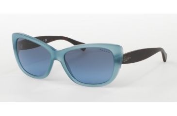 Image of Ralph RA5190 Single Vision Prescription Sunglasses RA5190-13758F-56 - Lens Diameter 56 mm, Frame Color Aqua/Satin Dark Tortosie