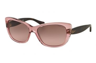 Image of Ralph RA5190 Single Vision Prescription Sunglasses RA5190-137614-56 - Lens Diameter 56 mm, Frame Color Wine/Satin Dark Tortoise