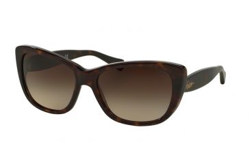Image of Ralph RA5190 Single Vision Prescription Sunglasses RA5190-137813-56 - Lens Diameter 56 mm, Frame Color Dark Tortoise