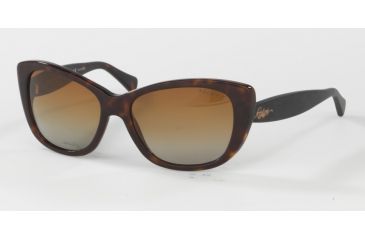 Image of Ralph RA5190 Single Vision Prescription Sunglasses RA5190-1378T5-56 - Lens Diameter 56 mm, Frame Color Dark Tortoise