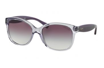 Image of Ralph RA5191 Bifocal Prescription Sunglasses RA5191-13798H-55 - Lens Diameter 55 mm, Frame Color Trans Lt Purple/Purple Horn