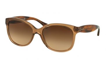 Image of Ralph RA5191 Bifocal Prescription Sunglasses RA5191-138013-55 - Lens Diameter 55 mm, Frame Color Translucent Brown/Brown Horn