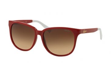 Image of Ralph RA5194 Progressive Prescription Sunglasses RA5194-103013-57 - Lens Diameter 57 mm, Frame Color Red