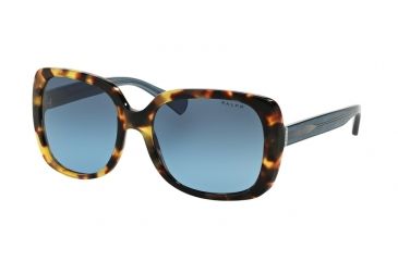 Image of Ralph RA5198 Single Vision Prescription Sunglasses RA5198-142417-56 - Lens Diameter 56 mm, Frame Color Tokyo Tort/denim Blue Bandana