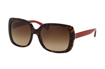 Image of Ralph RA5198 Single Vision Prescription Sunglasses RA5198-142913-56 - Lens Diameter 56 mm, Frame Color Dark Tortoise/red Bandana