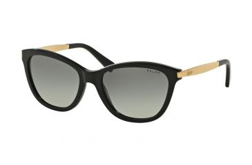 Image of Ralph RA5201 Single Vision Prescription Sunglasses RA5201-126511-54 - Lens Diameter 54 mm, Frame Color Black/Gold