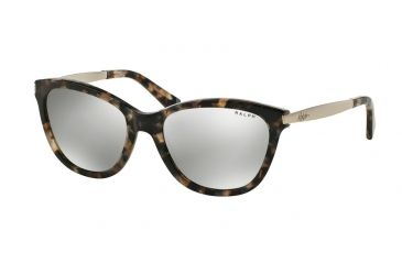 Image of Ralph RA5201 Single Vision Prescription Sunglasses RA5201-14556G-54 - Lens Diameter 54 mm, Frame Color Brown Marble/silver