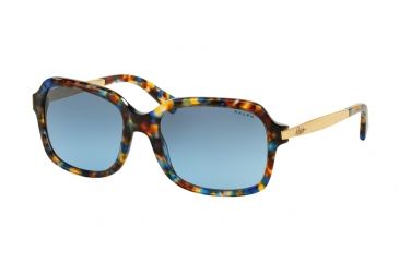 Image of Ralph RA5202 Progressive Prescription Sunglasses RA5202-145917-55 - Lens Diameter 55 mm, Frame Color Blue Tortoise/gold