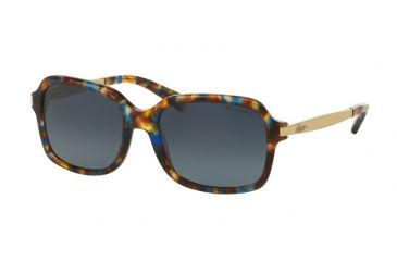 Image of Ralph RA5202 Progressive Prescription Sunglasses RA5202-14594U-55 - Lens Diameter 55 mm, Frame Color Blue Tortoise/gold