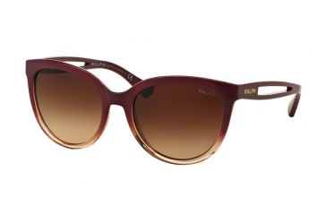 Image of Ralph RA5204 Progressive Prescription Sunglasses RA5204-144913-55 - Lens Diameter 55 mm, Frame Color Berry Gradient/berry