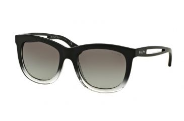 Image of Ralph RA5205 Progressive Prescription Sunglasses RA5205-144811-53 - Lens Diameter 53 mm, Frame Color Black Gradient/black