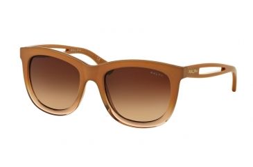 Image of Ralph RA5205 Progressive Prescription Sunglasses RA5205-145013-53 - Lens Diameter 53 mm, Frame Color Brown Gradient/brown