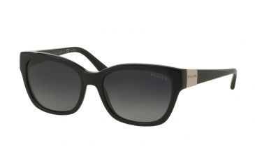 Image of Ralph RA5208 Single Vision Prescription Sunglasses RA5208-1377T3-55 - Lens Diameter 55 mm, Frame Color Black