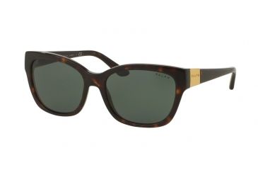 Image of Ralph RA5208 Single Vision Prescription Sunglasses RA5208-137871-55 - Lens Diameter 55 mm, Frame Color Dark Tortoise