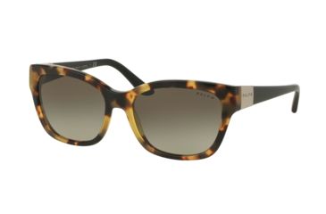 Image of Ralph RA5208 Single Vision Prescription Sunglasses RA5208-15048E-55 - Lens Diameter 55 mm, Frame Color Tokyo Tortoise/Black