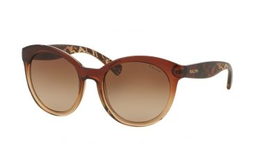 Image of Ralph RA5211 Progressive Prescription Sunglasses RA5211-151413-53 - Lens Diameter 53 mm, Frame Color Brown Gradient
